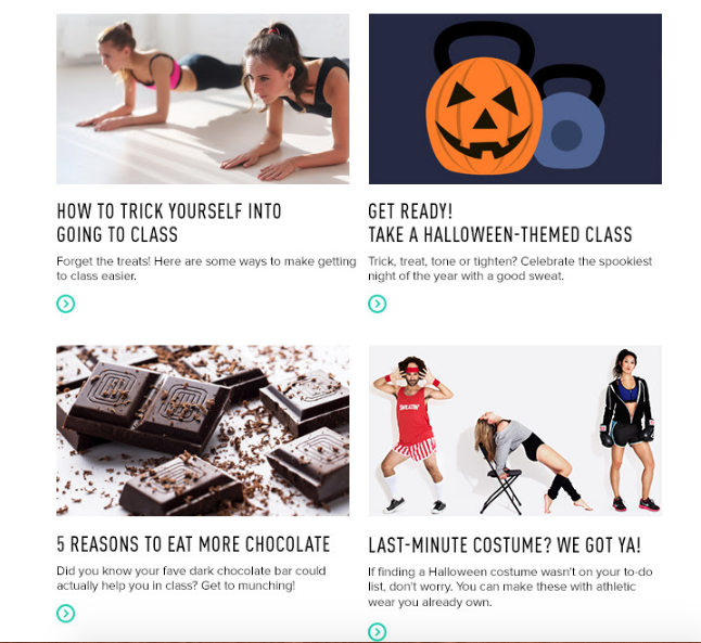 classpass-email-marketing-ideas