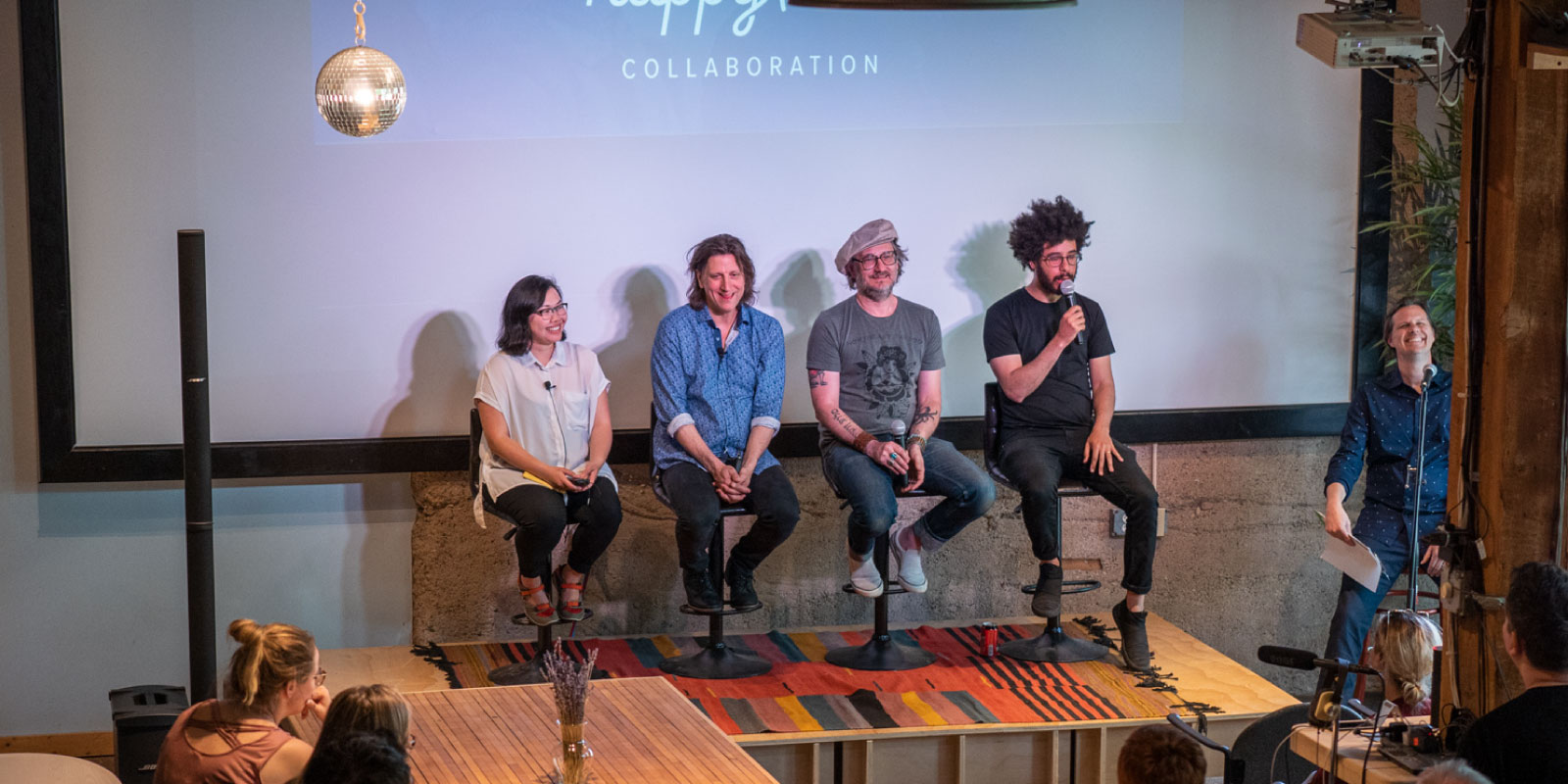 Happy(our): Collaboration Panelists and Moderator