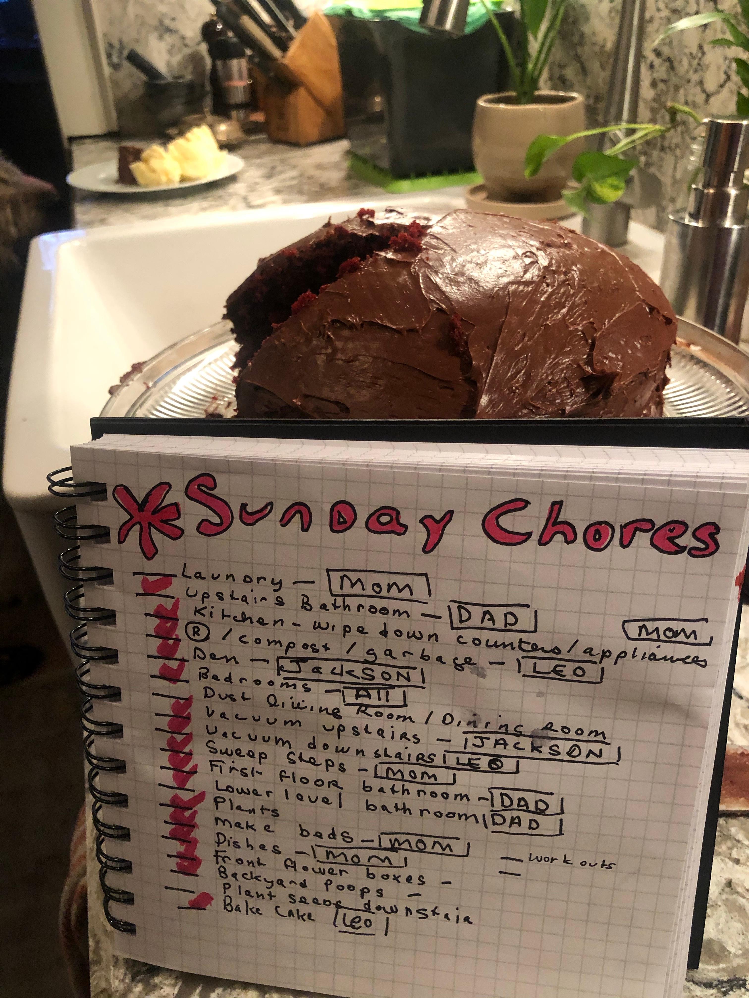 Sunday Chores