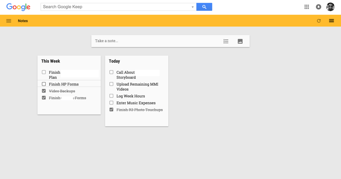 using-google-keep-for-todo-list
