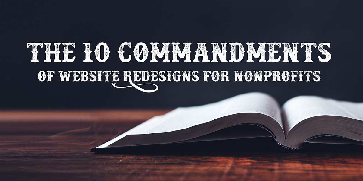 10-commandments-website-redesigns-for-nonprofits