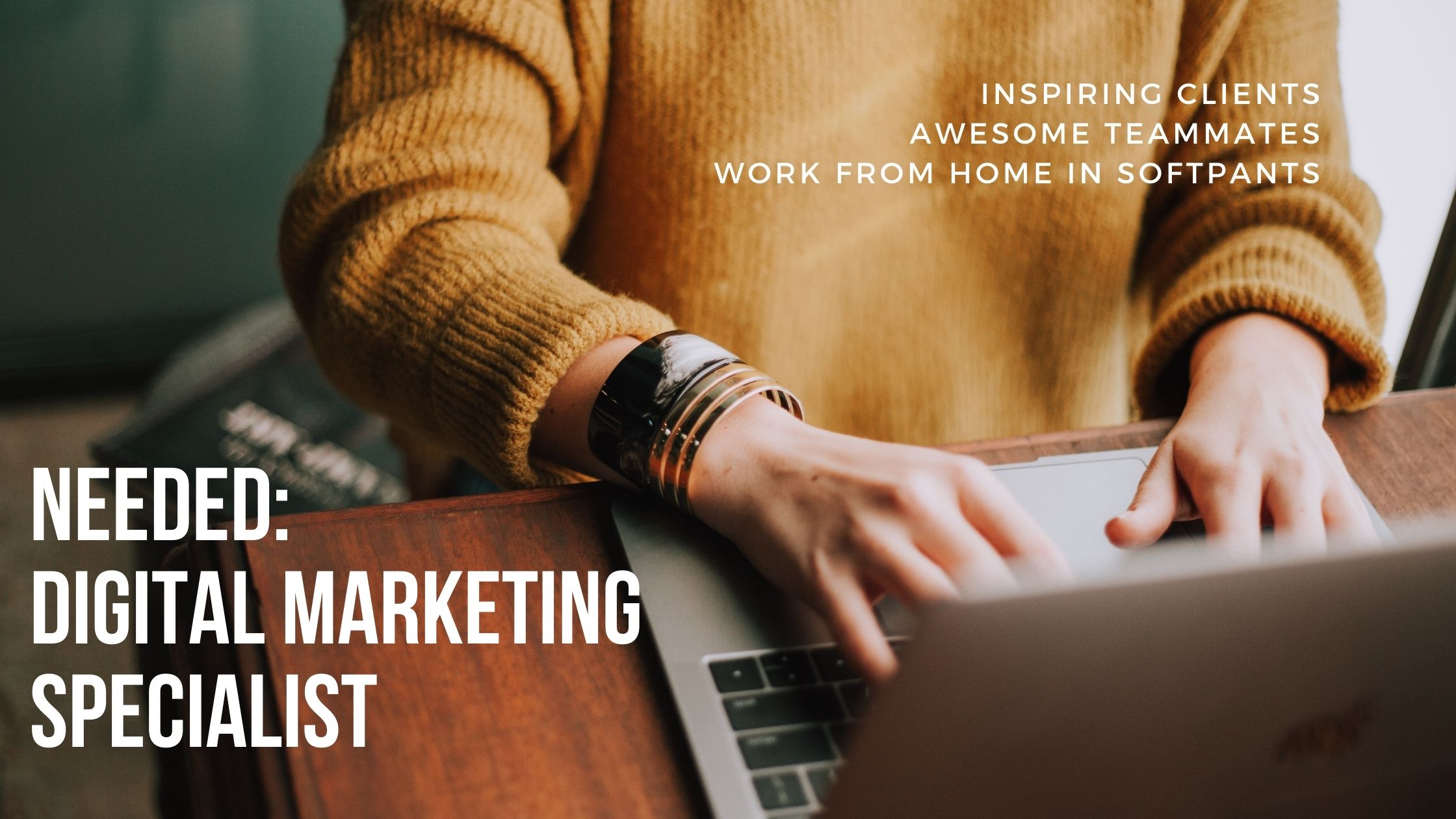 We're hiring a Digital Marketing Specialist!