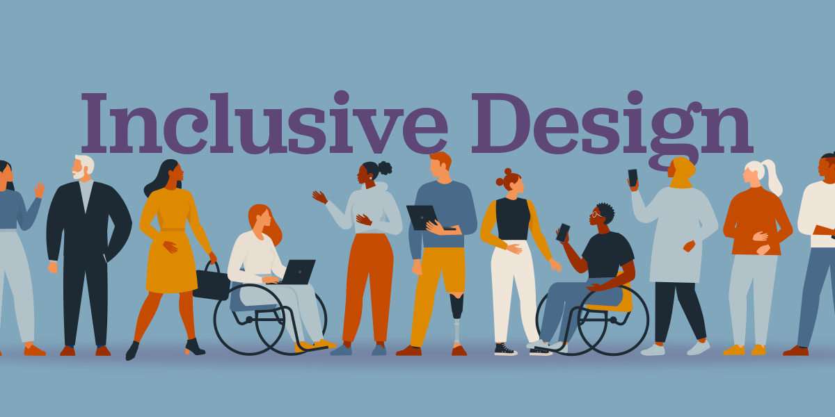 An illustration of a group of diverse people in a line.
