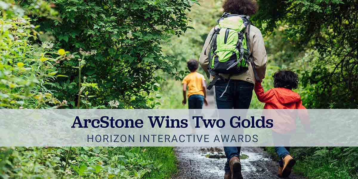 ArcStone Technologies wins two gold Horizon Interactive Awards