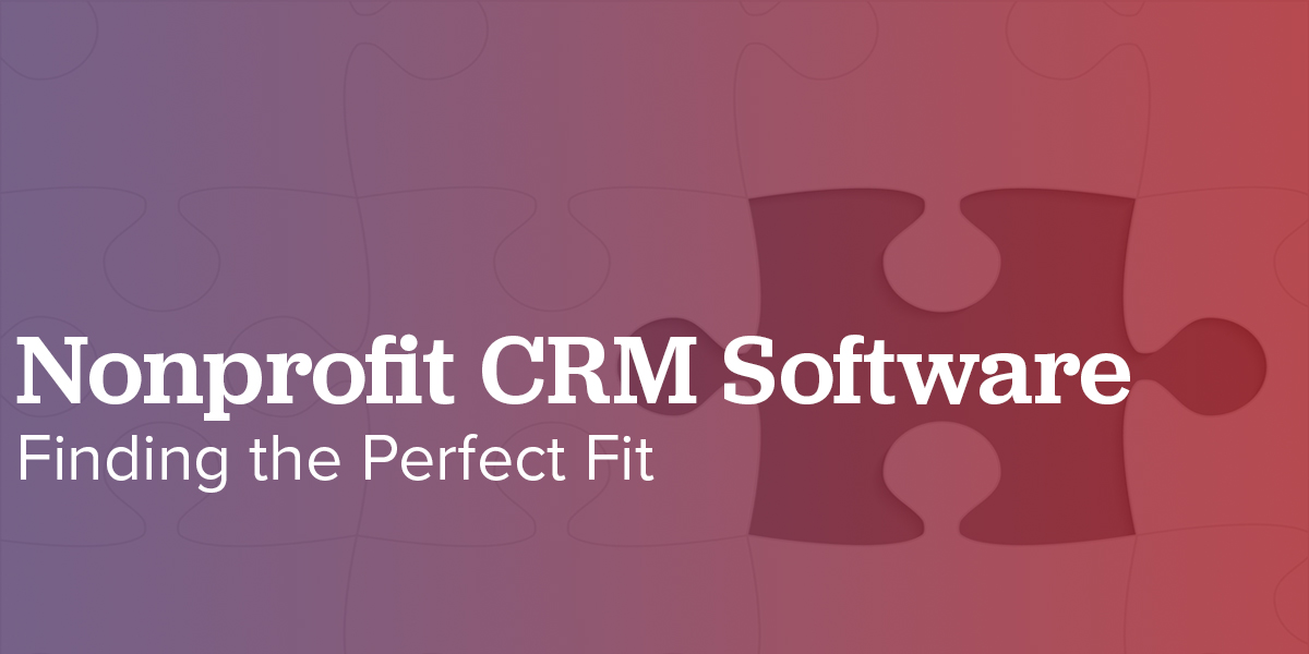 CRM Software for Nonprofits