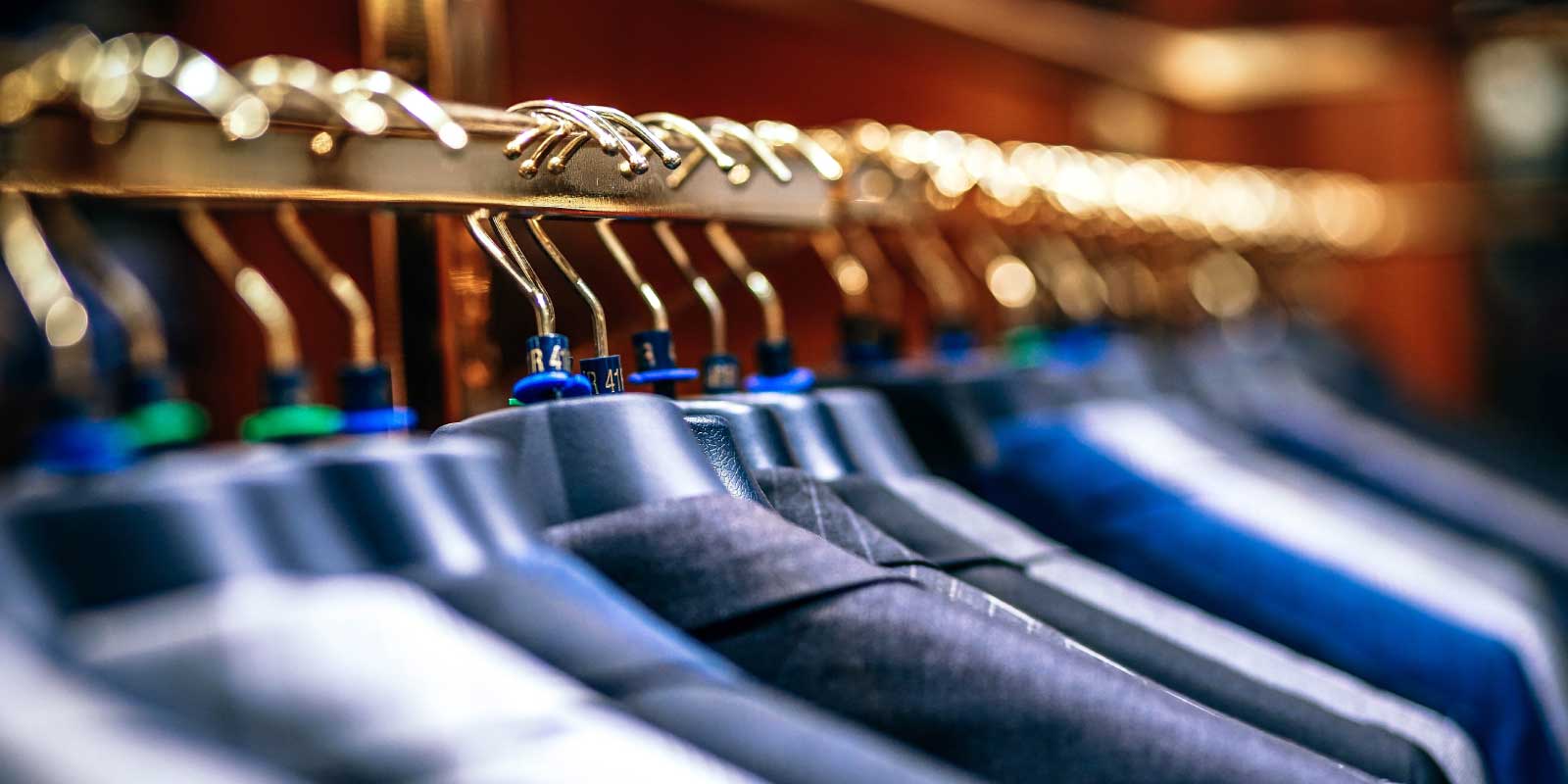 Clothes on racks - visual metaphor for declutter thumbnail